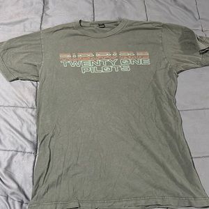 Twenty One Pilots Gray Tee Shirt